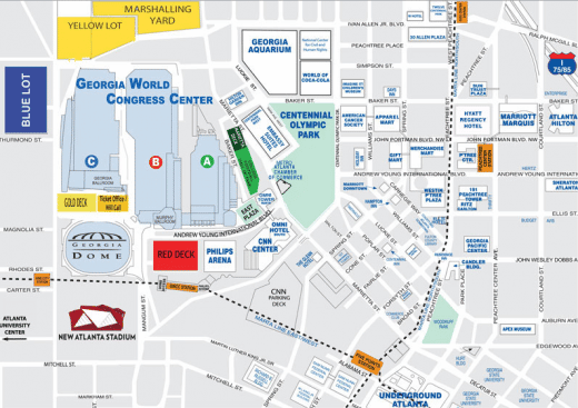 Useful Atlanta Maps for School Trips